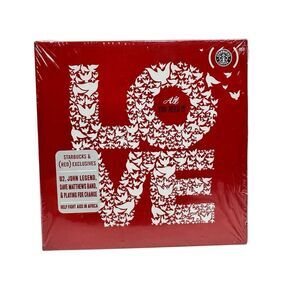 All You Need Is Love Starbucks Various Artists CD U2 Dave Matthews John Legend